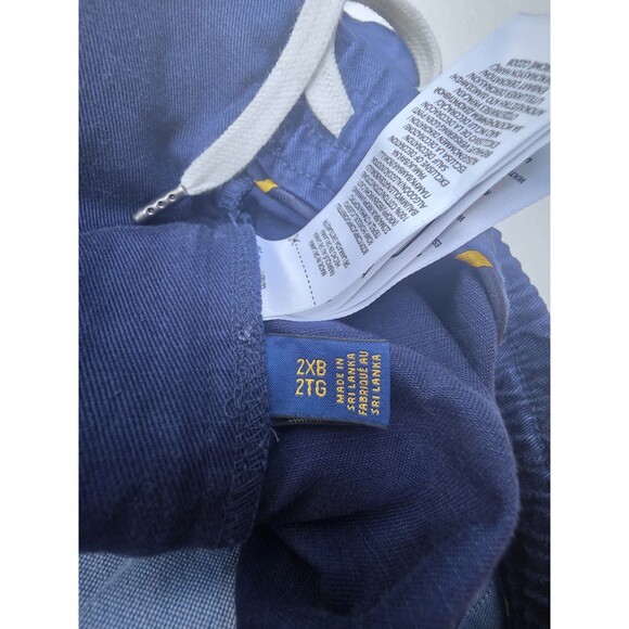 New Polo Ralph Lauren Men’s Pants  Size 2XB Elastic Waist Classic Fit Sailboats - Picture 12 of 12